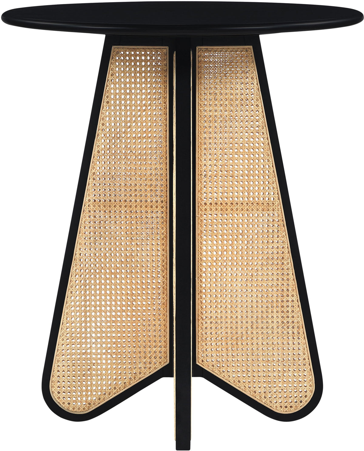 Butterfly - Solid Wood And Natural Cane Table