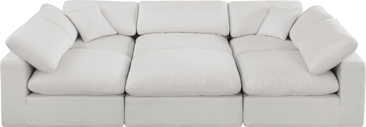 Comfy - 6 Piece Linen Sectional