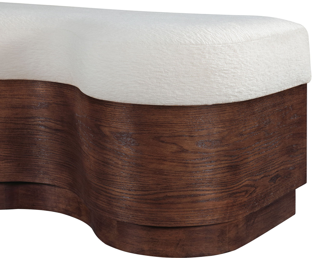 Savoy - Bench With Brown Base