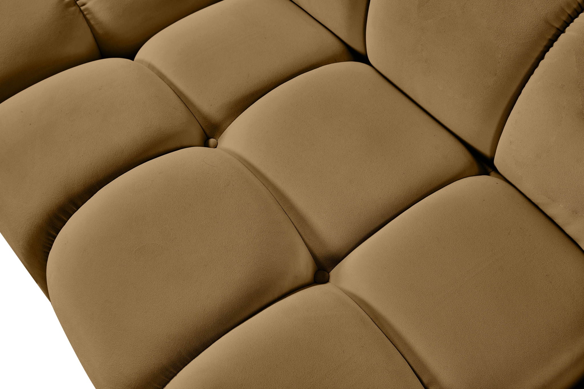 Orin - Velvet Performance Fabric Upholstered Modular Ottoman