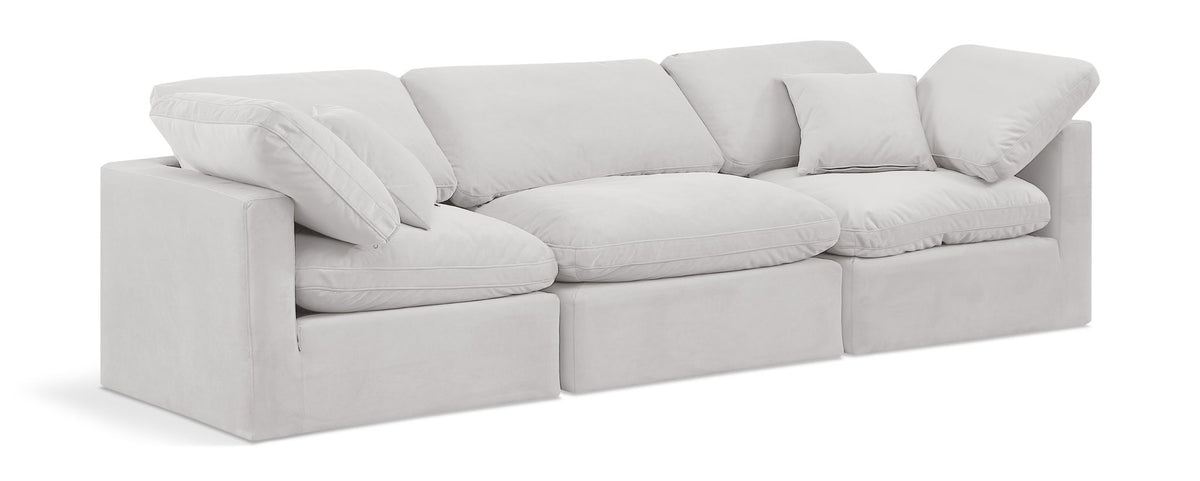 Indulge - Velvet 3 Seat Modular Sofa