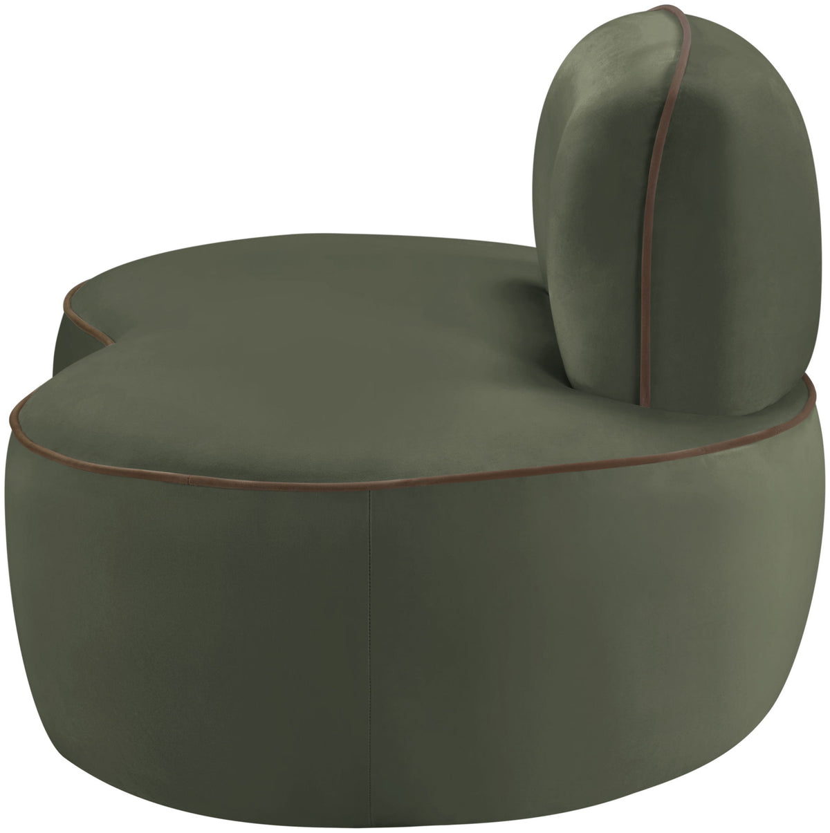 Swerve - Velvet Upholstered Chair