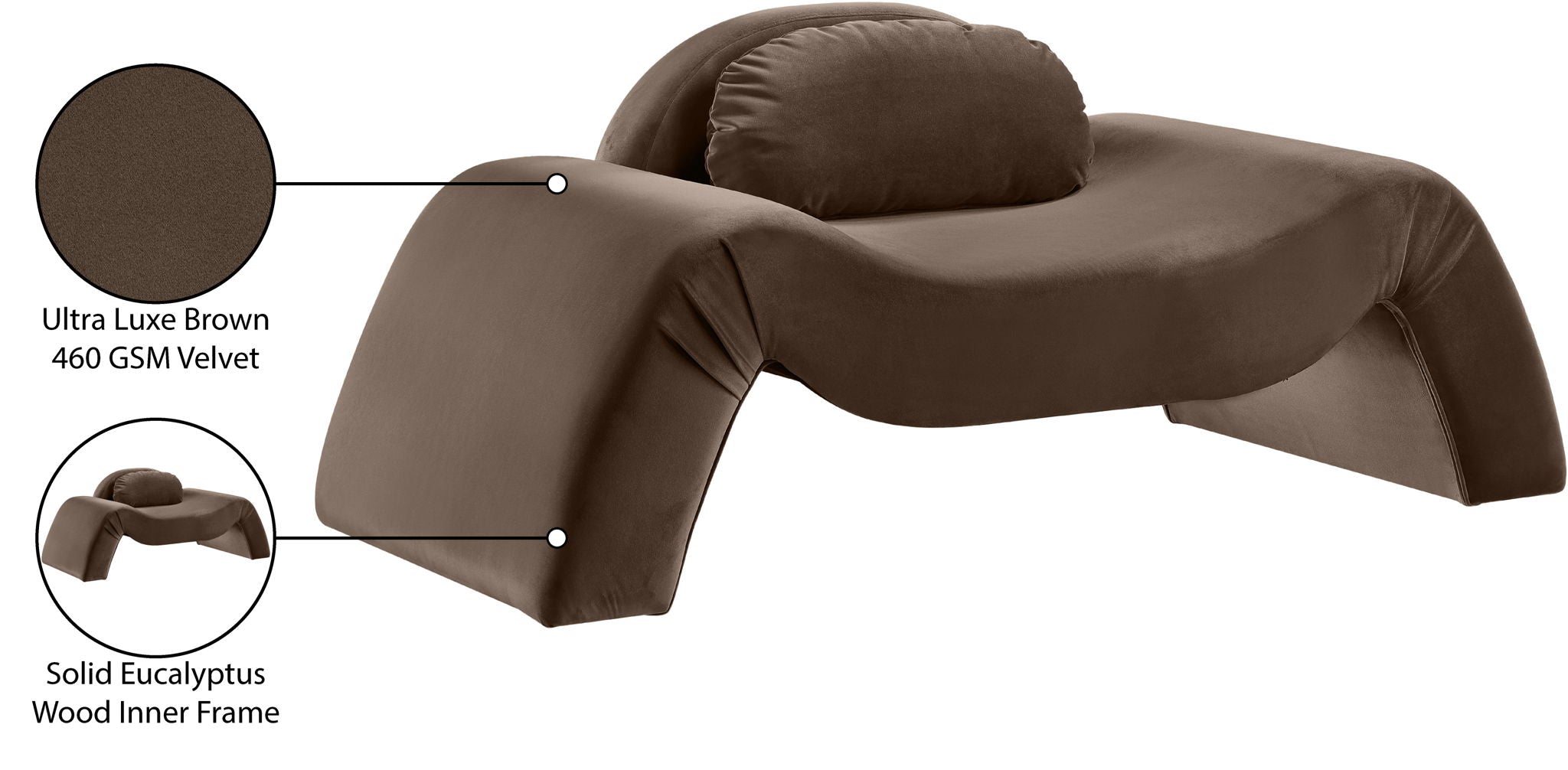 Austin - Velvet Accent Chair