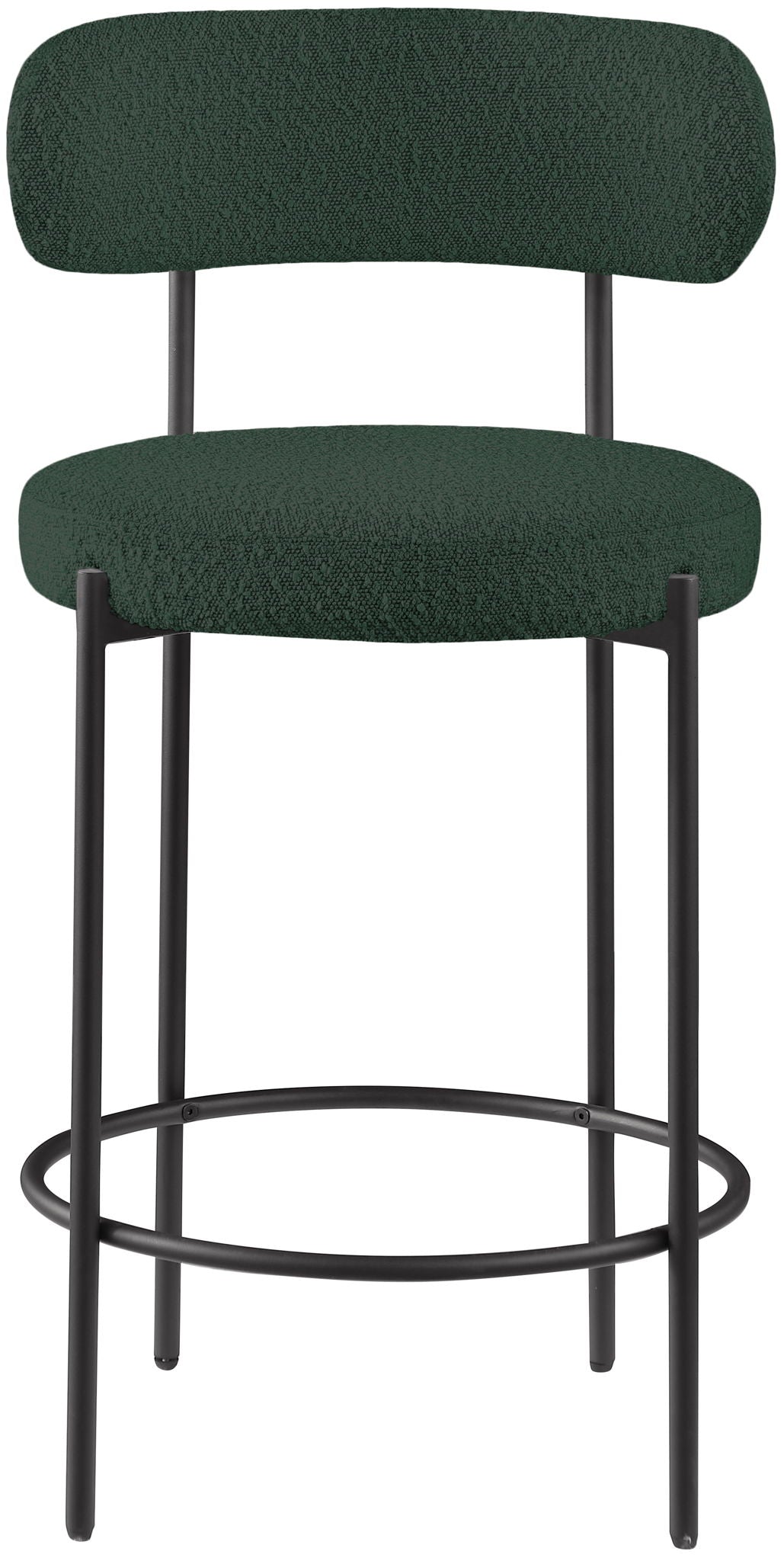 Beacon - Boucle Fabric Stool (Set of 2)