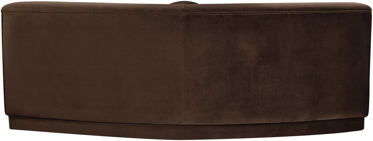 Avra - Velvet Performance Fabric Upholstered Armless Sofa