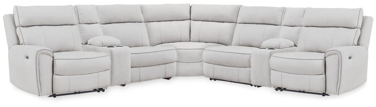 Social Pointe - Reclining Sectional