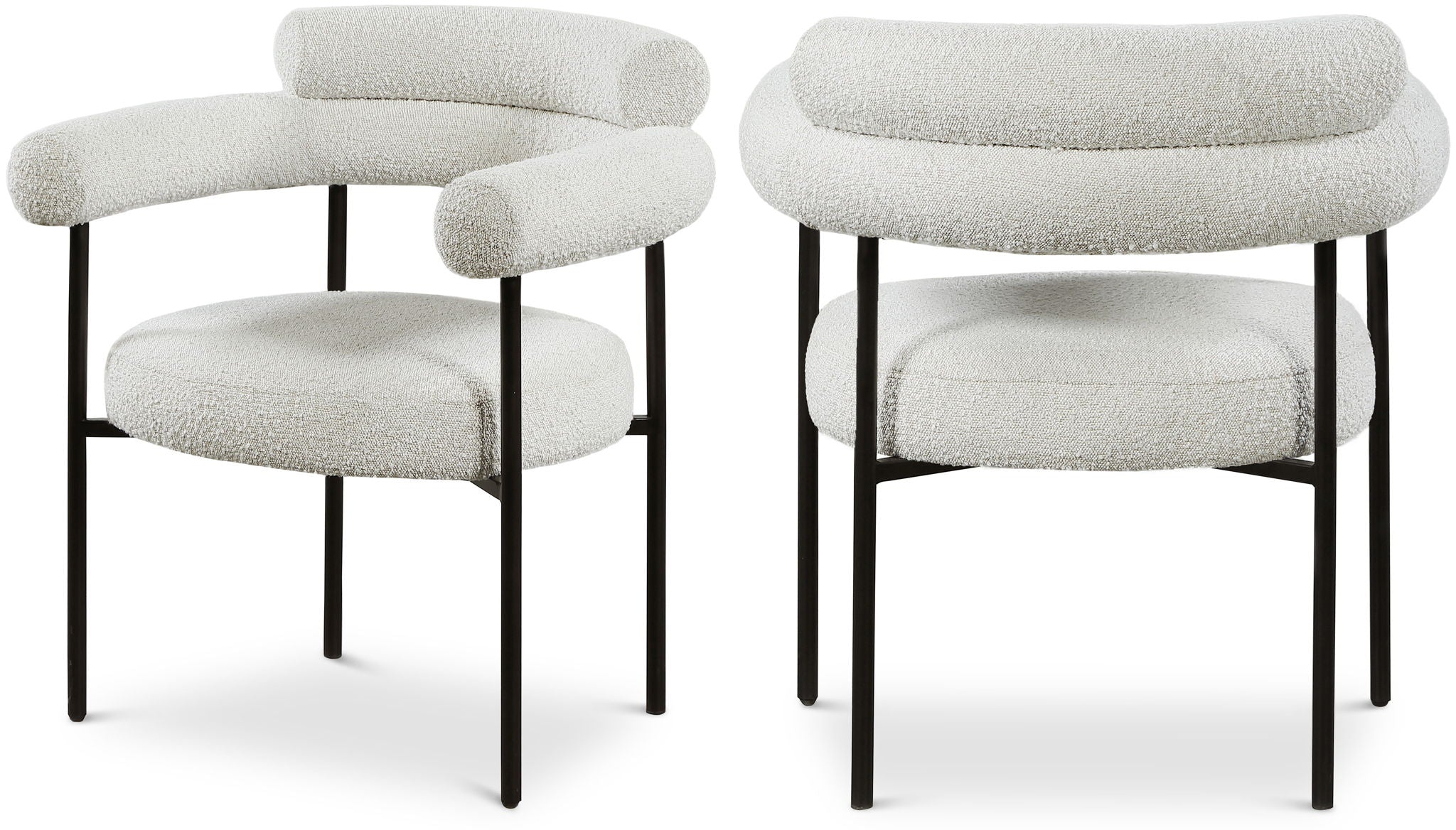 Blake - Dining Chair With Black Legs (Set of 2)