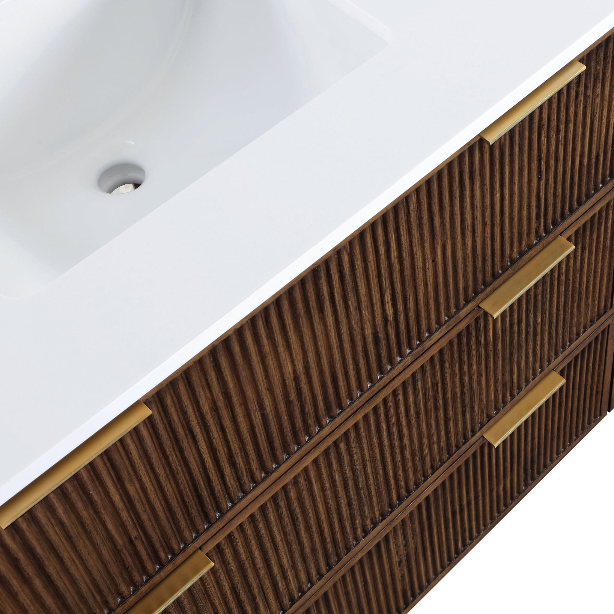 Willard - Engineered Stone And Solid Wood Bathroom Vanity