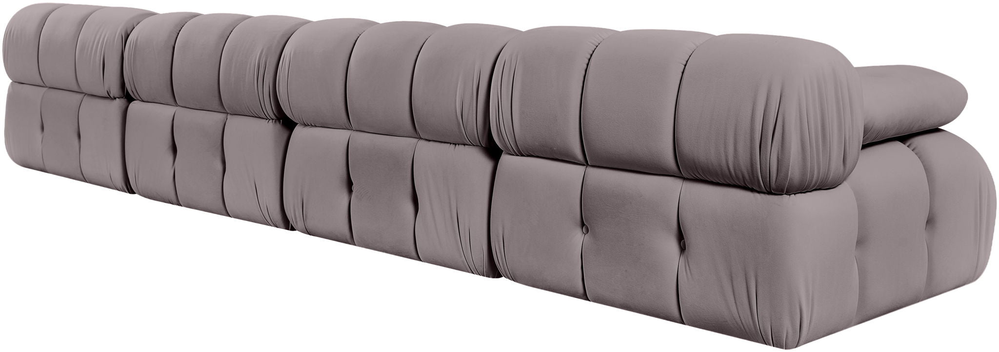 Orin - Velvet 4 Piece Modular Sofa