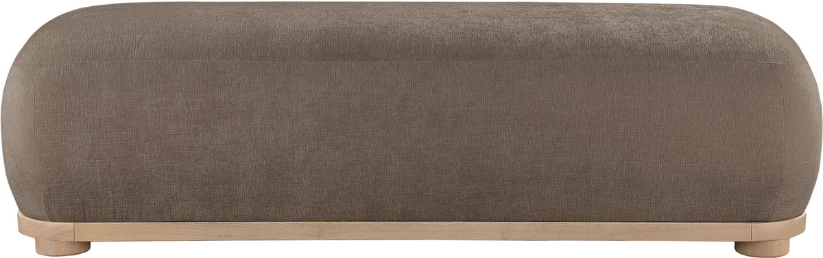 Calum - Bench - Light Brown Frame