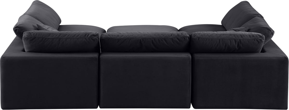 Comfy - 6 Piece Velvet Sectional