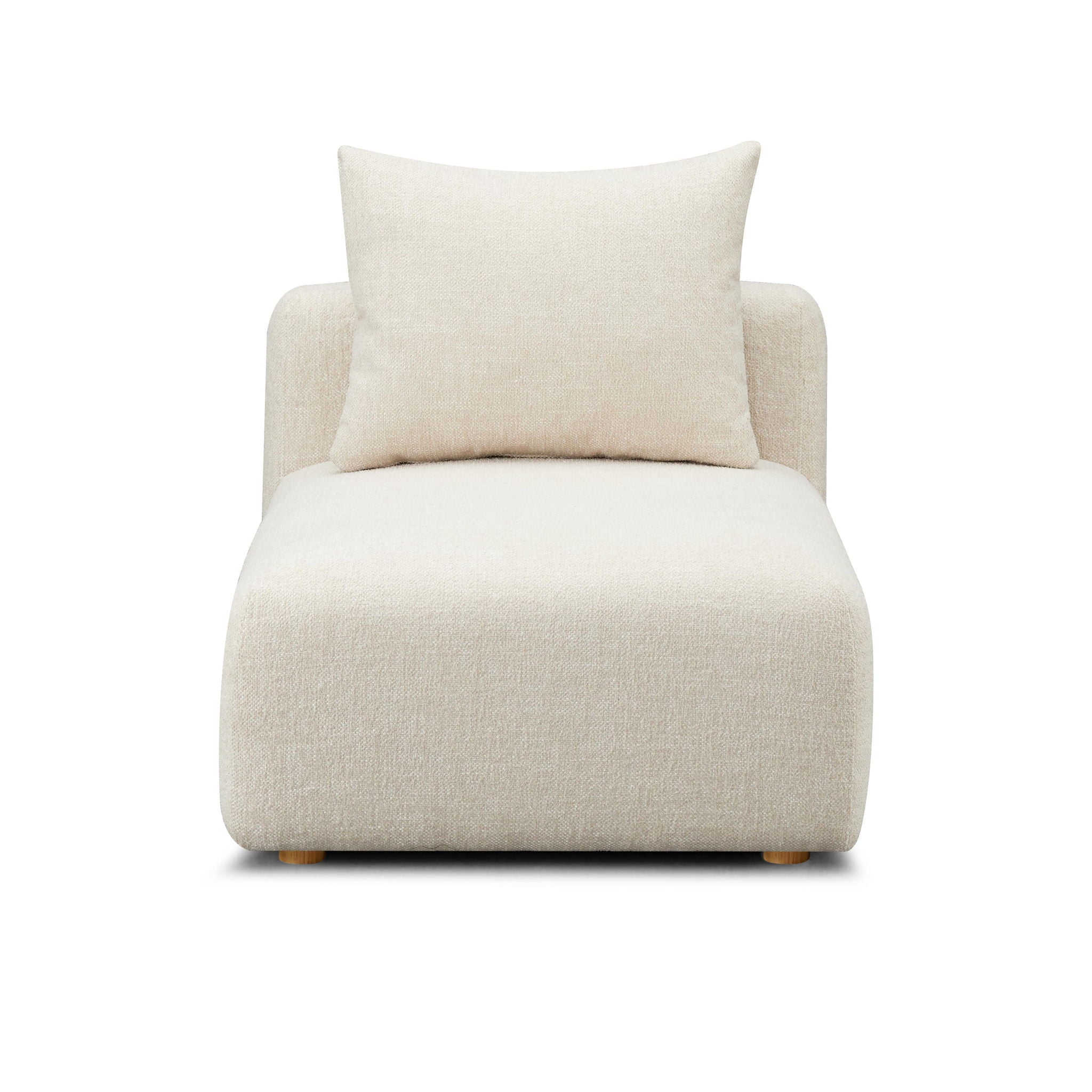 Hangover - Modular Armless Chair - Cream