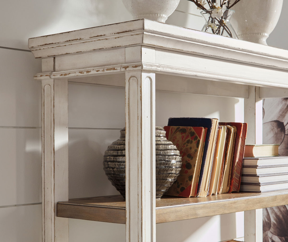 Realyn - Bookcase - Brown / White