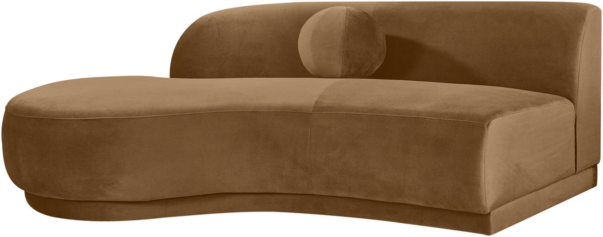 Avra - 86" Velvet Performance Fabric Upholstered Sofa