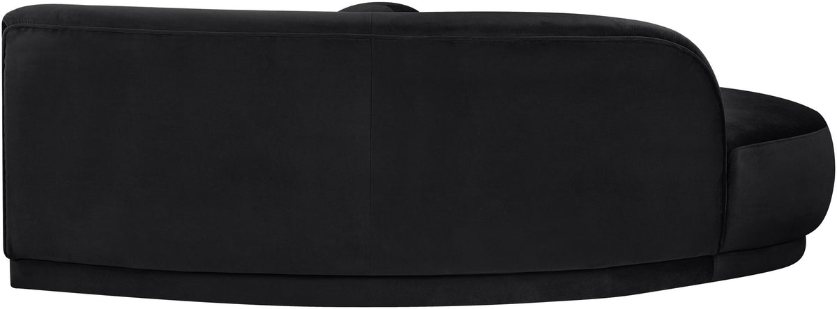 Avra - 86" Velvet Performance Fabric Upholstered Sofa