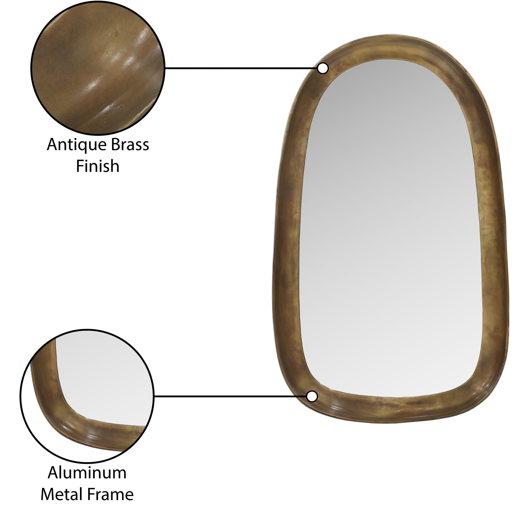 Auberge - Metal Mirror