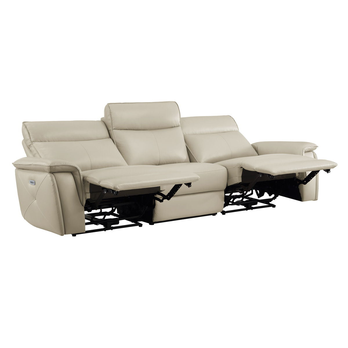 Maroni - Power Double Reclining Sofa With Power Headrests