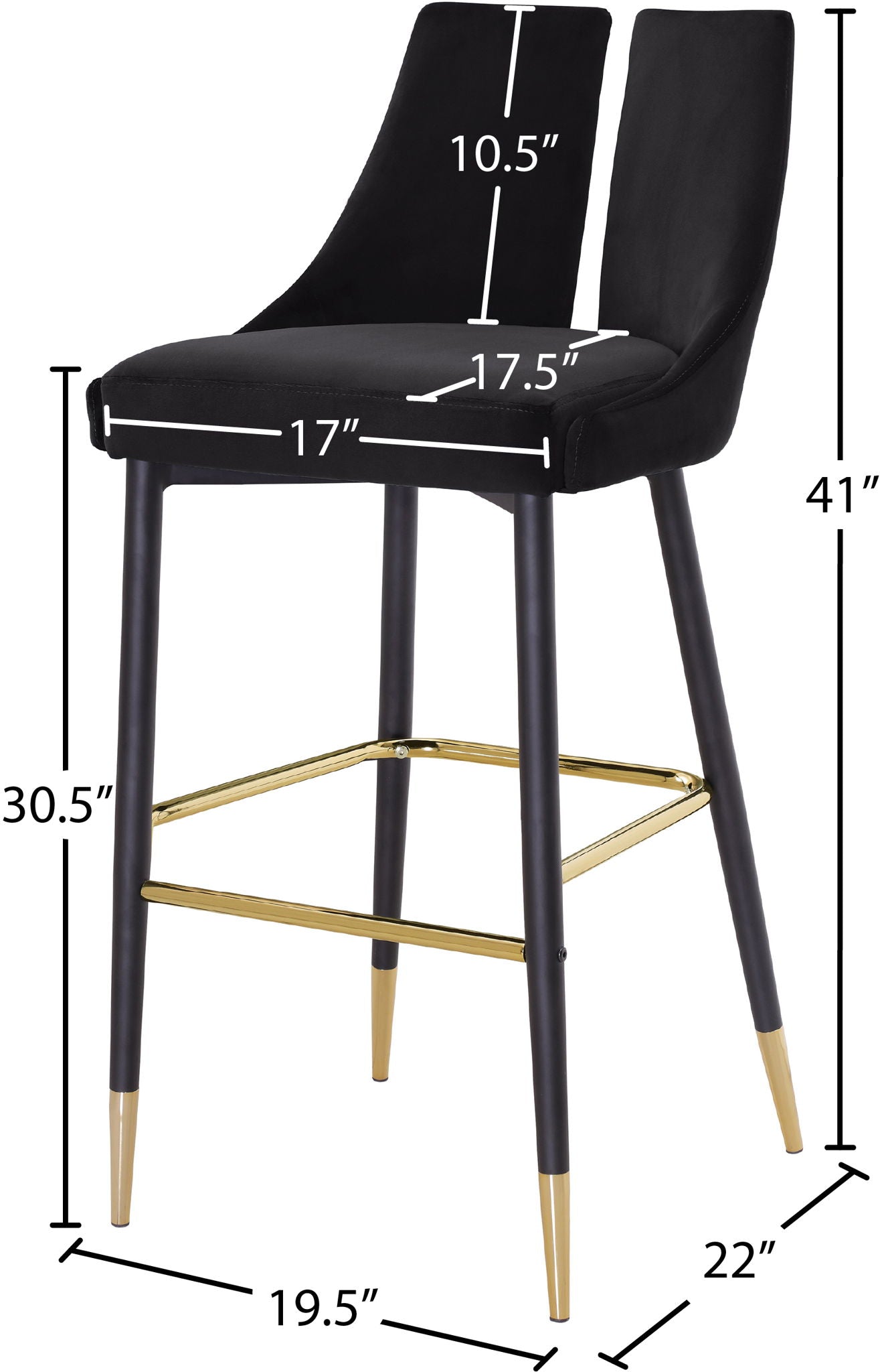 Sleek - Stool (Set of 2)