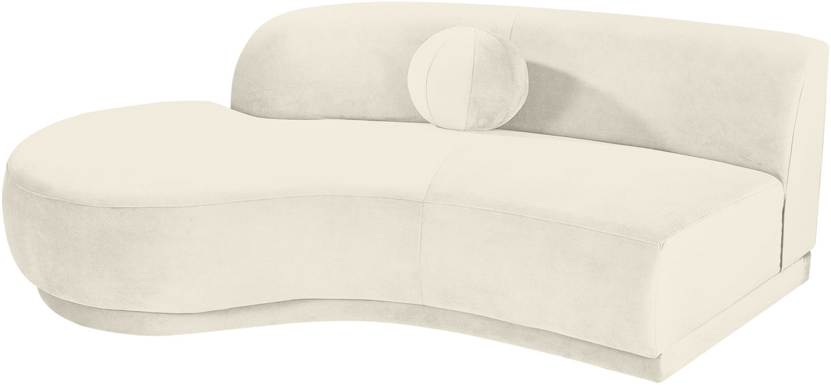 Avra - 86" Velvet Performance Fabric Upholstered Sofa