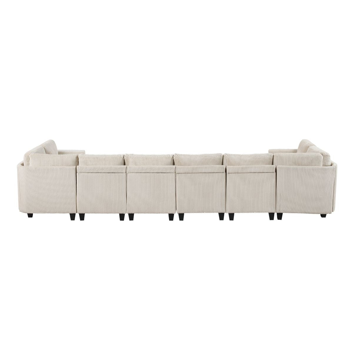 Walterboro - Sectional With Storage, Storage Pouches And Charging Ports