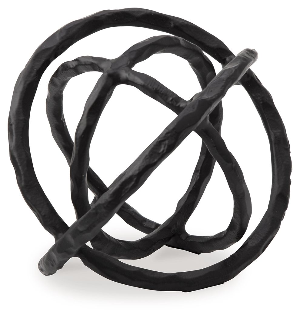 Barlee - Sculpture (Set of 2) - Black