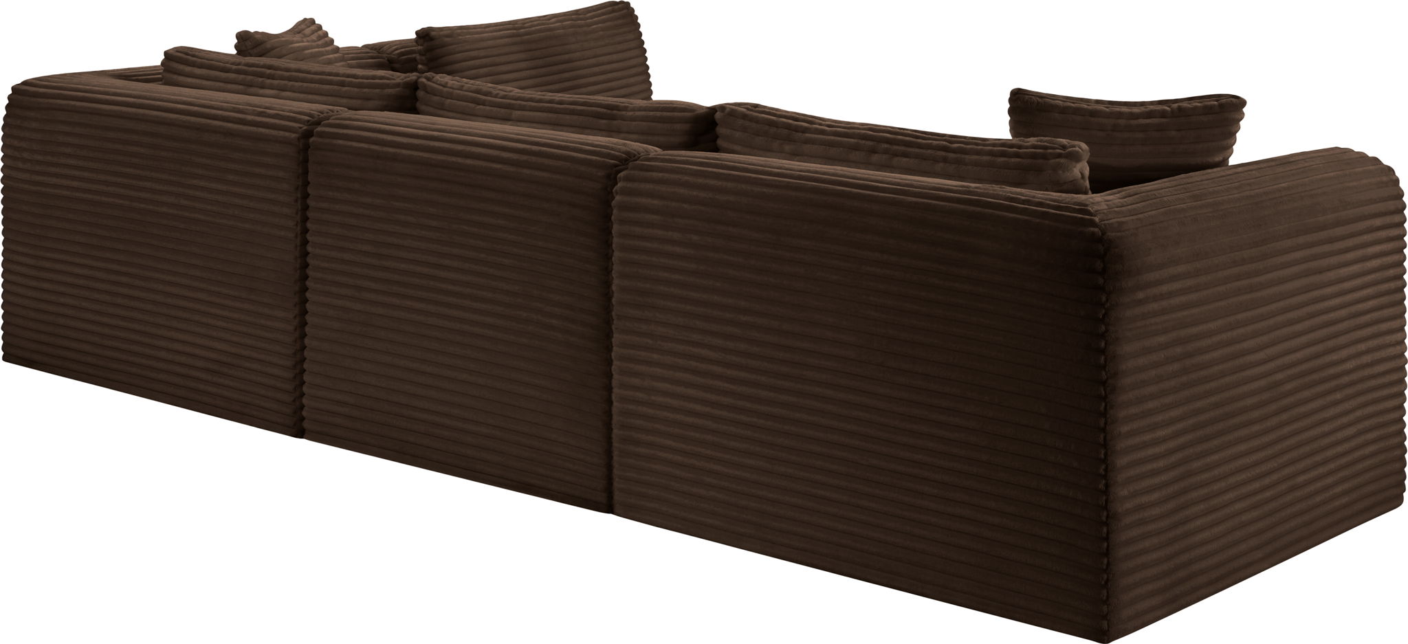 Shaggy - 4 Piece Modular Sectional