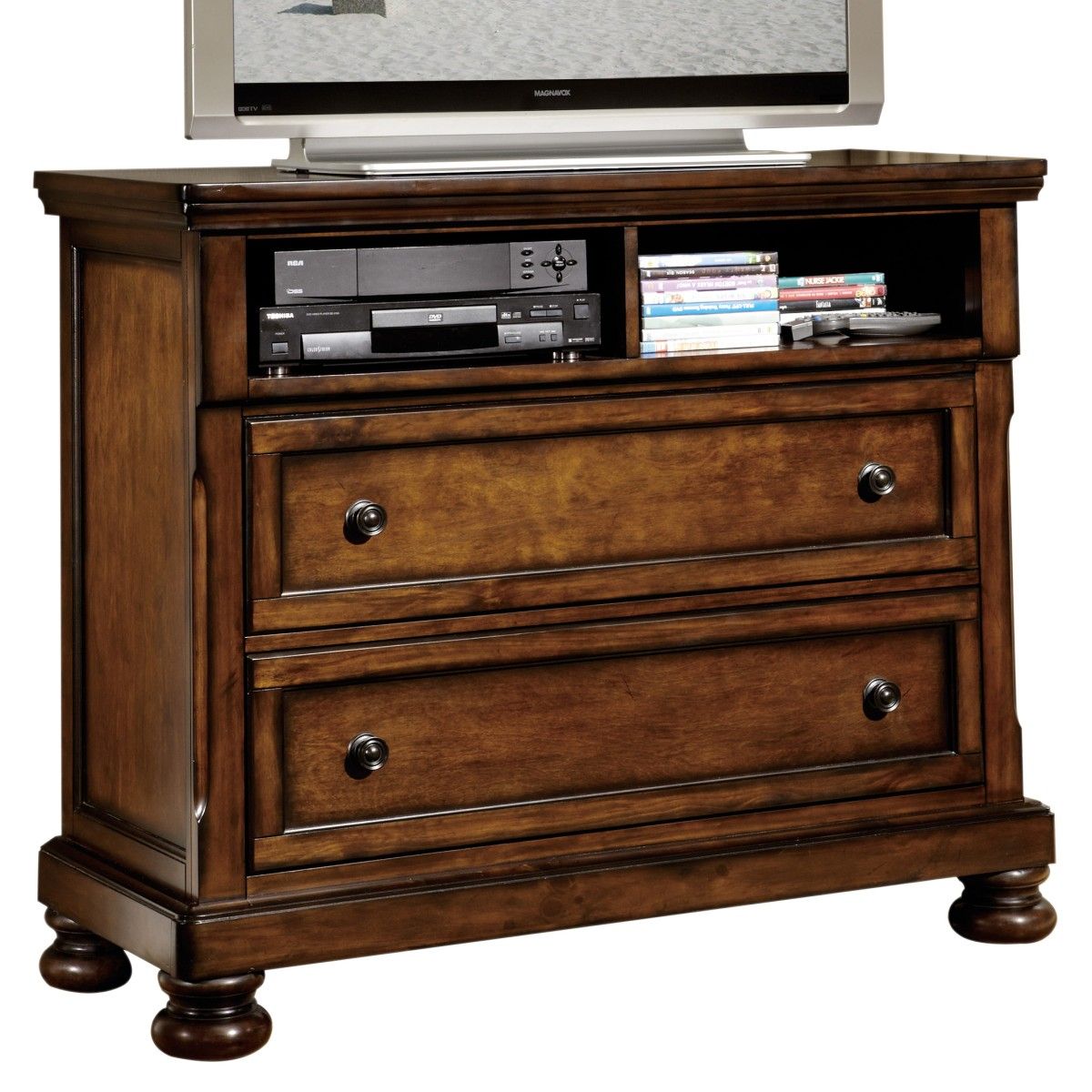 Cumberland - TV Chest - Brown