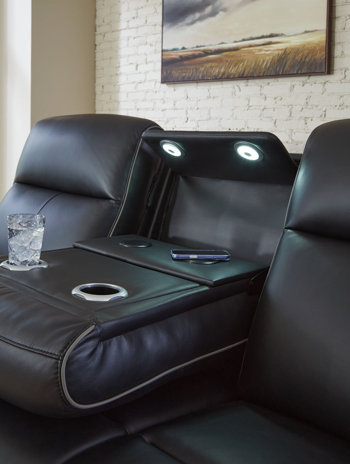 5Z-Comfort - Relaxation - Power Reclining Sofa With Adj Headrest