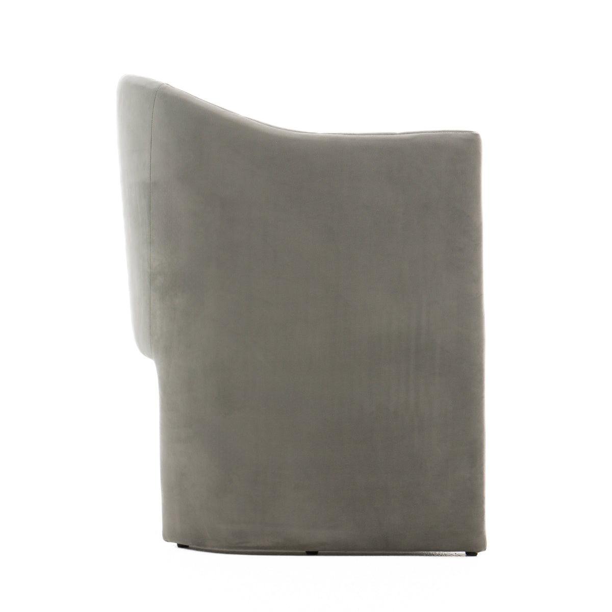 Danube Modern Grey Fabric Dining Chair