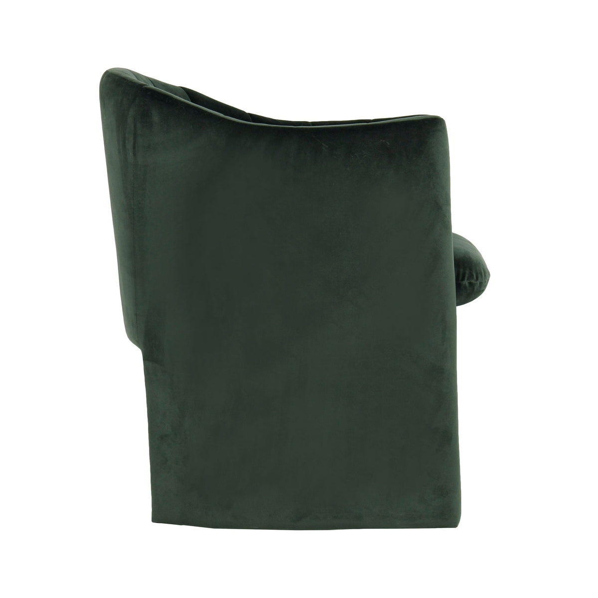 Danube - Modern Jade Green Fabric Dining Chair