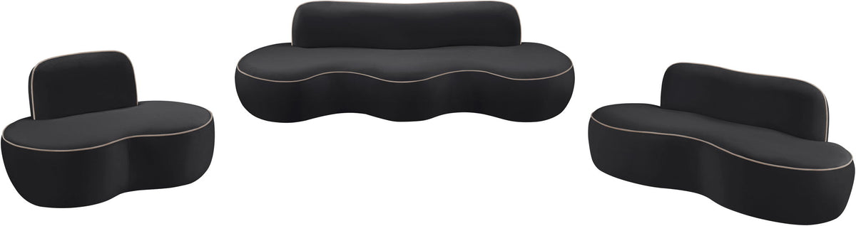 Swerve - Velvet 101" Upholstered Sofa