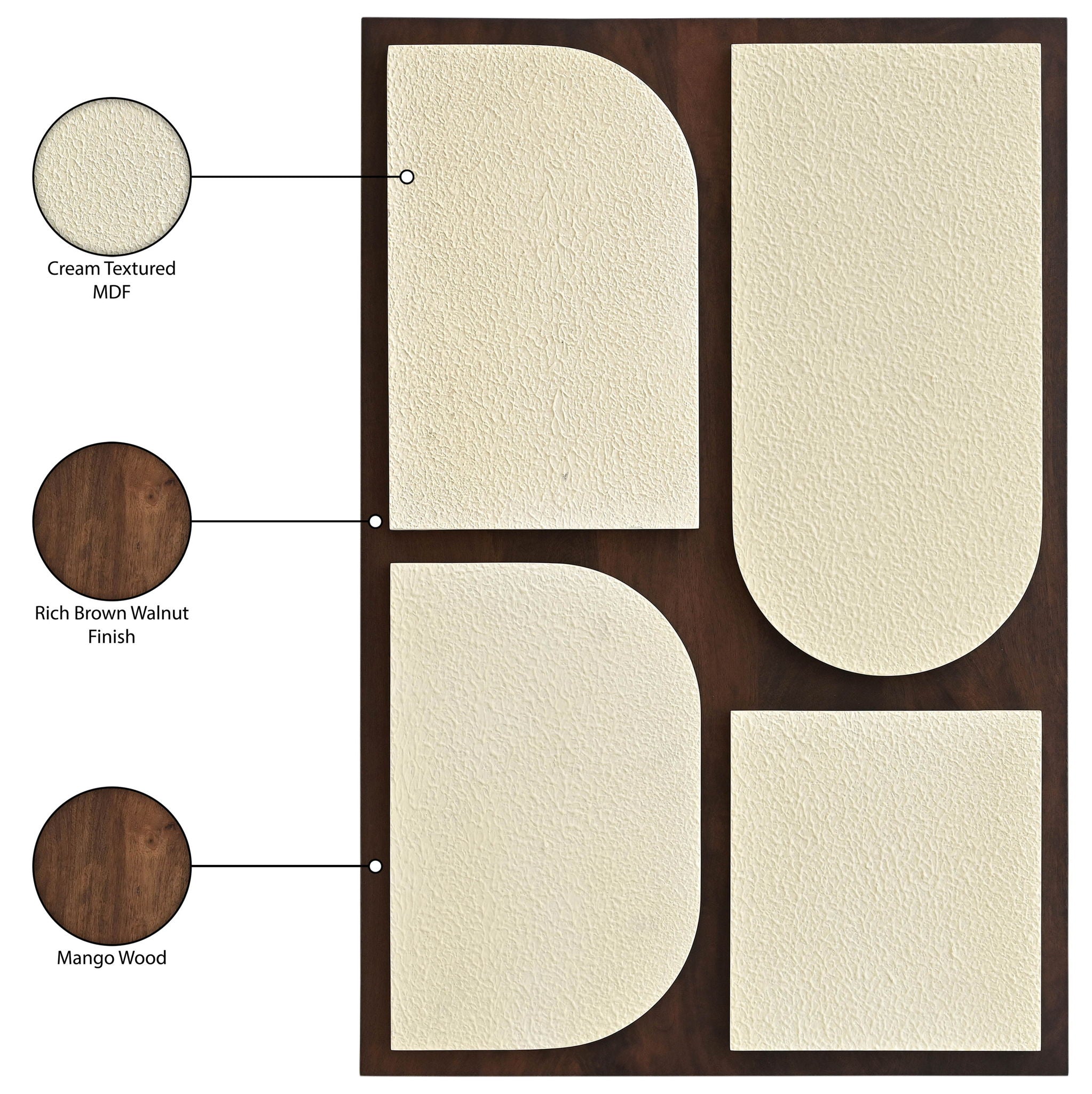Icon - Mango Wood Wall Decor