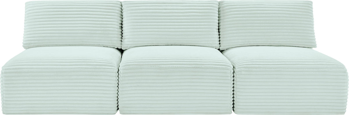 Shaggy - 3 Seat Modular Armless Sofa