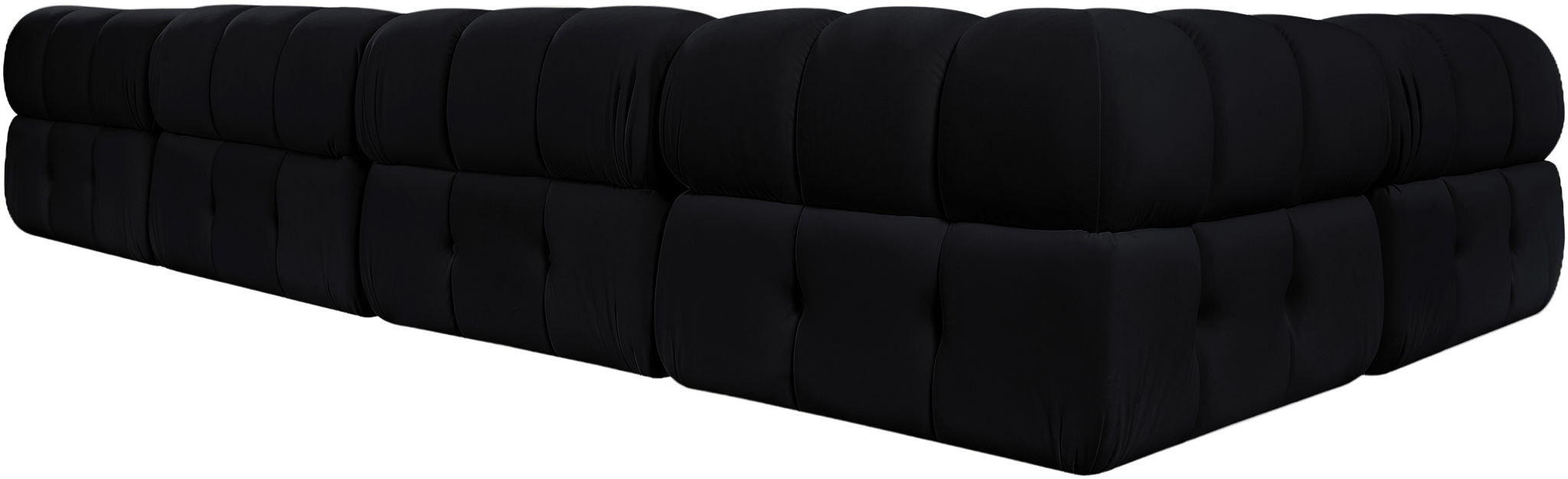 Orin - U-Shaped Velvet 6 Piece Modular Sectional