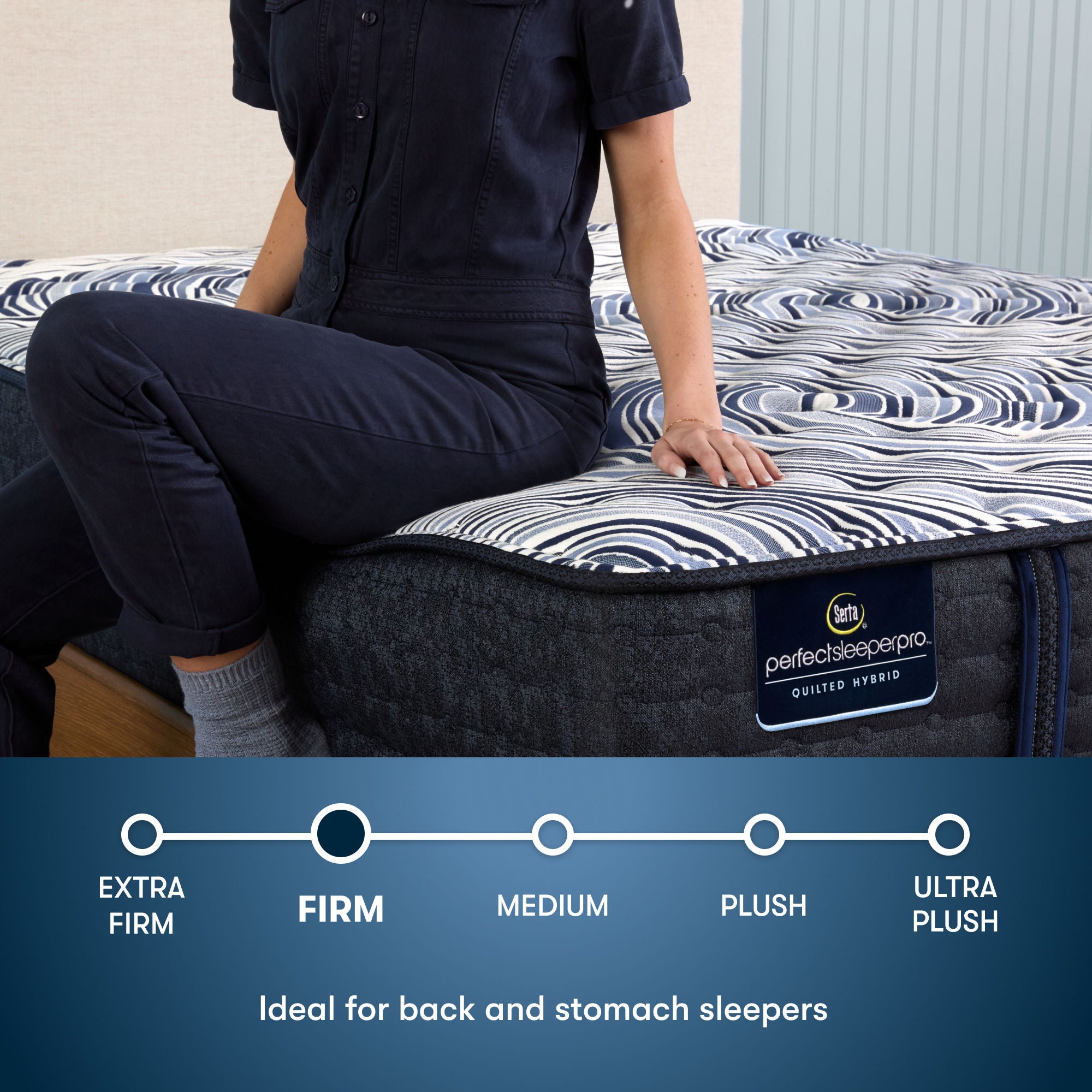 Perfect Sleeper Pro - 13.5" Geneva Latex Hybrid Firm Mattress