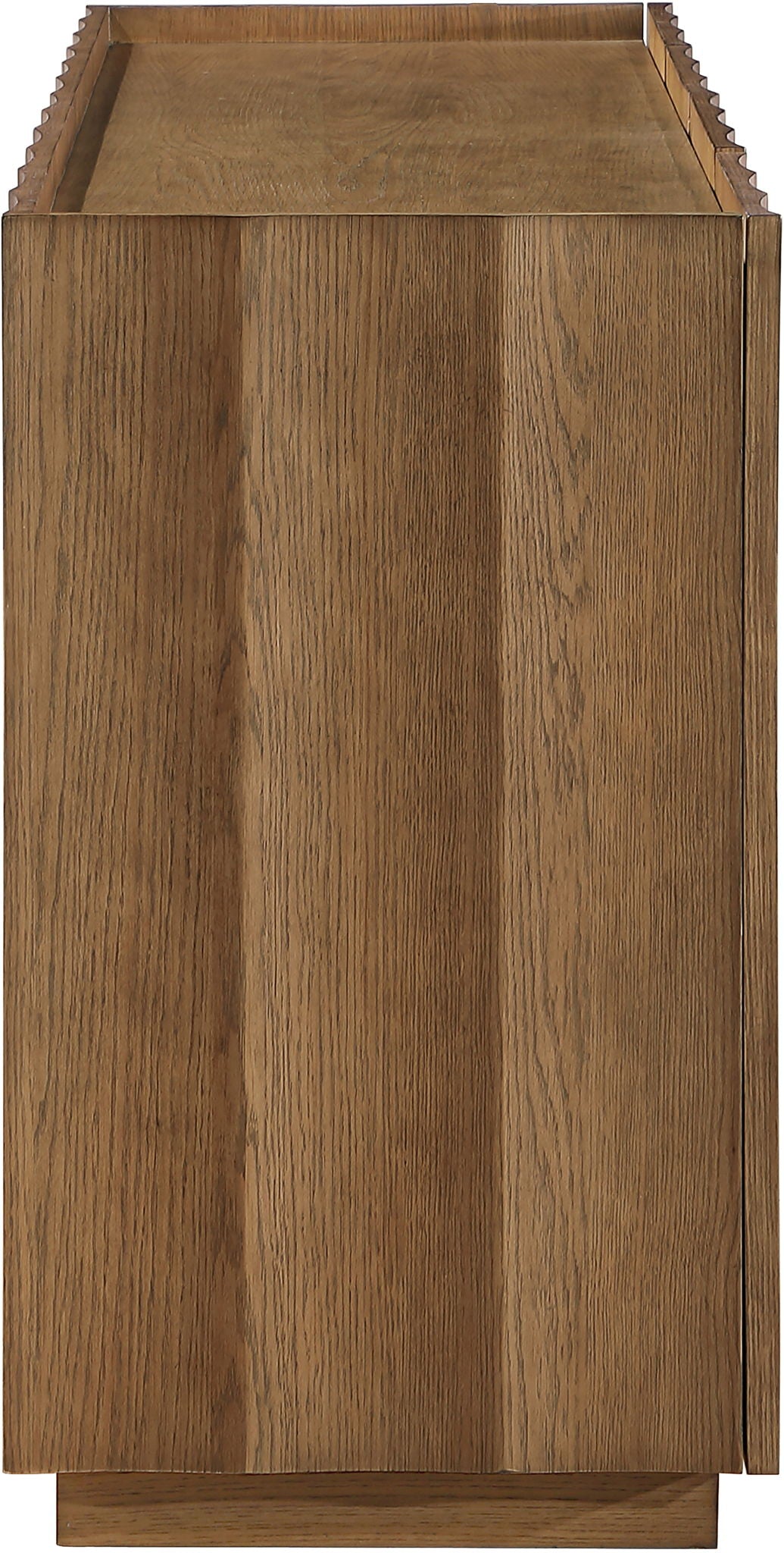 Swoon - Oak Veneer And Solid Wood Sideboard / Buffet - Brown