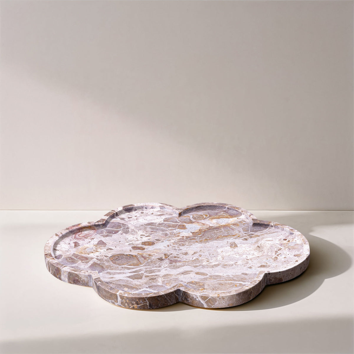 Rimini - Marble Clover Shaped Tray
