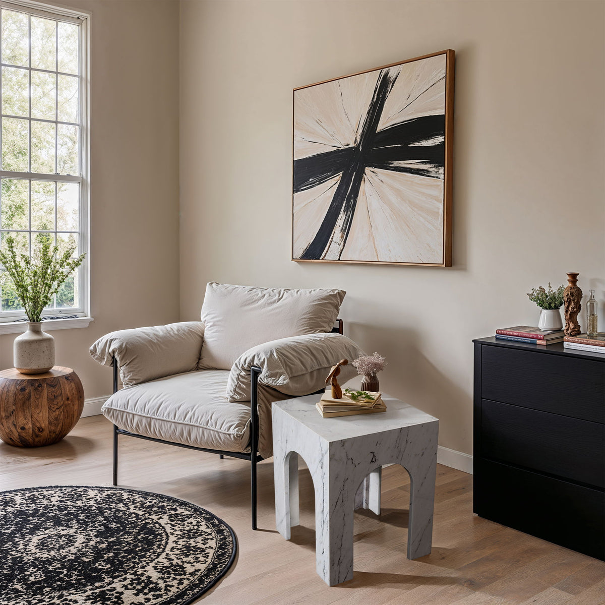 Palermo - Marble End Table