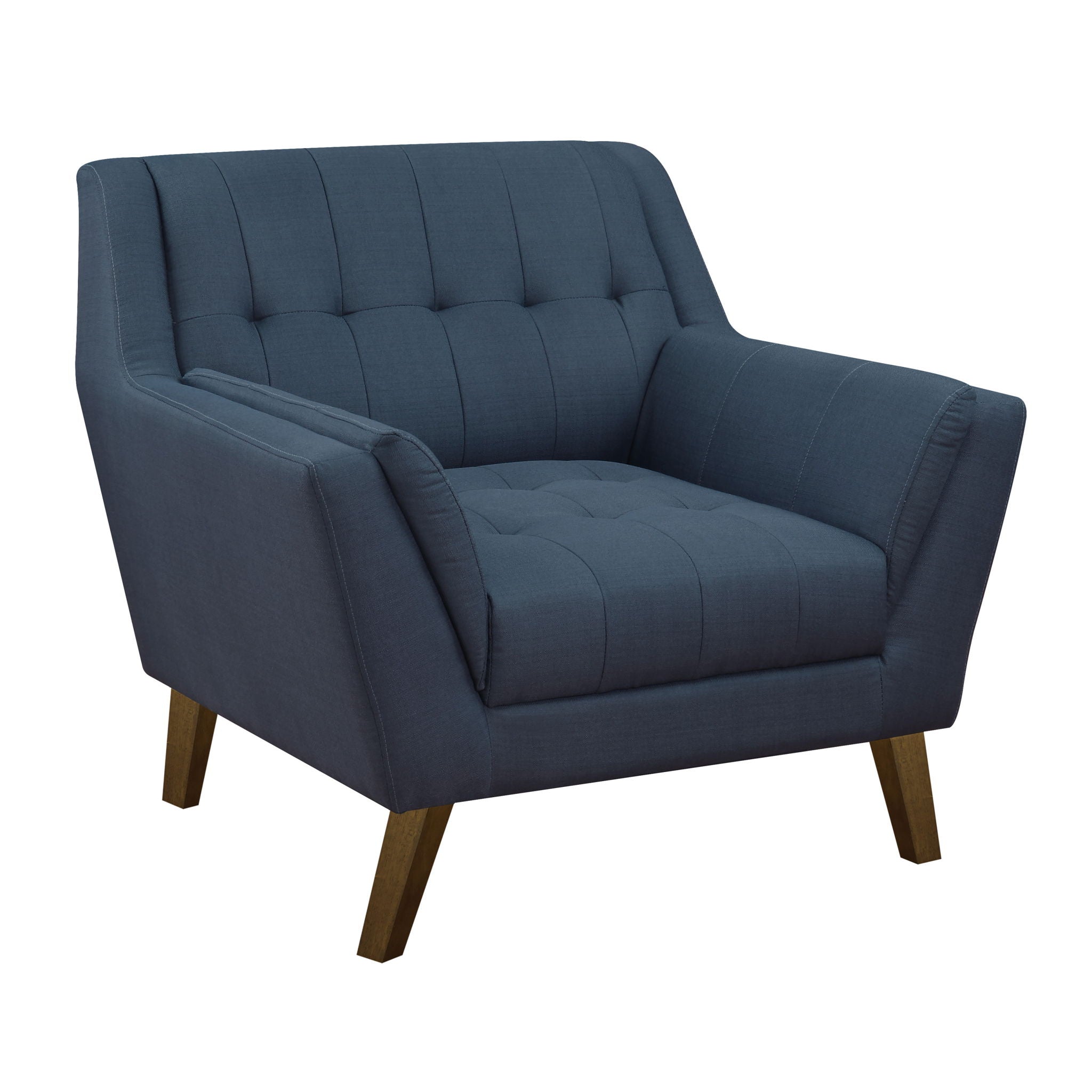 Accent Chair - Blue - Fabric