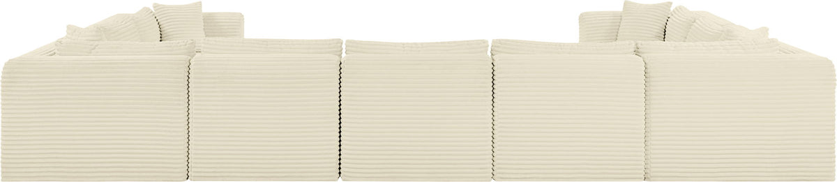 Shaggy - 9 Piece Modular U-Shaped Sectional