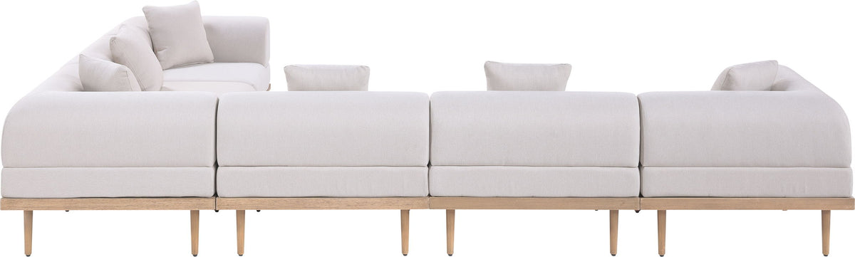 Laguna - 6 Piece 142" Outdoor Patio Modular Sectional