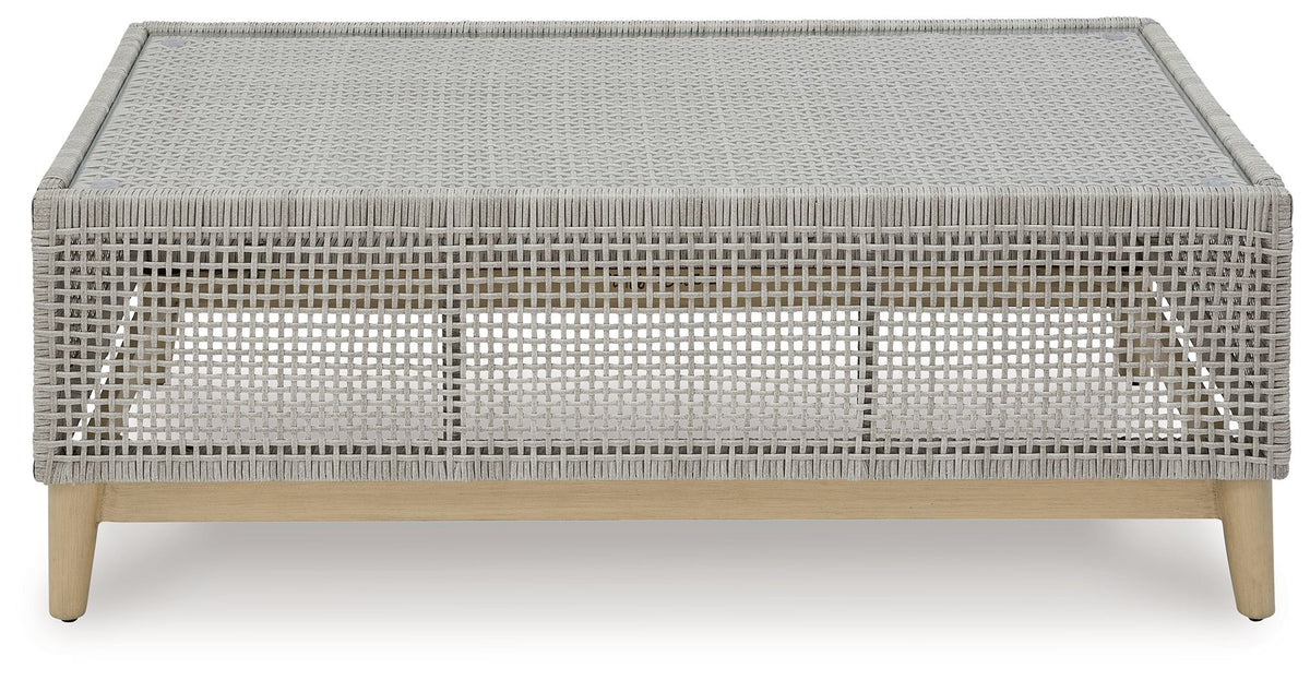 Seton Creek - Rectangular Cocktail Table - Gray