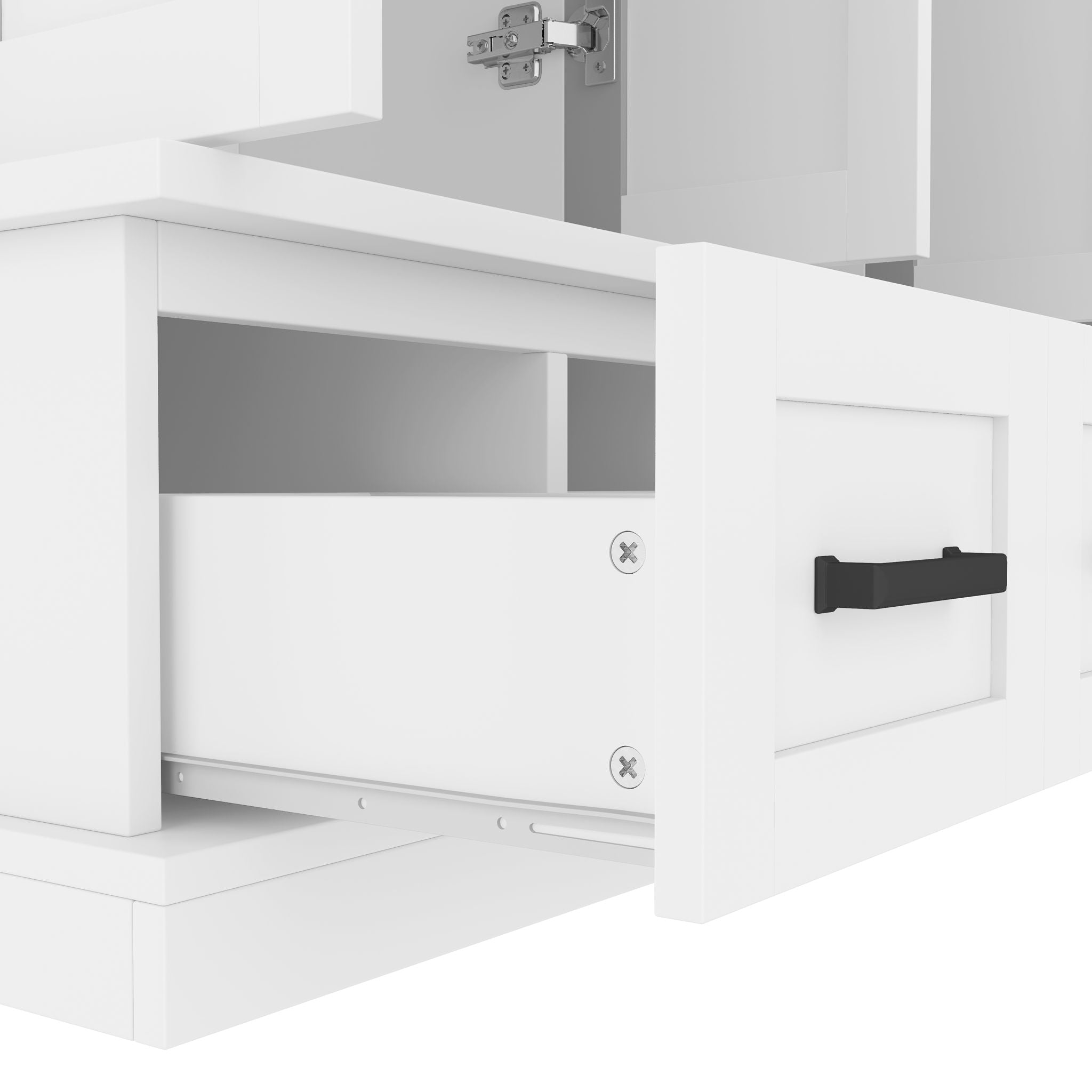 Hall Tree & Bench And 5 Storage Cubbies