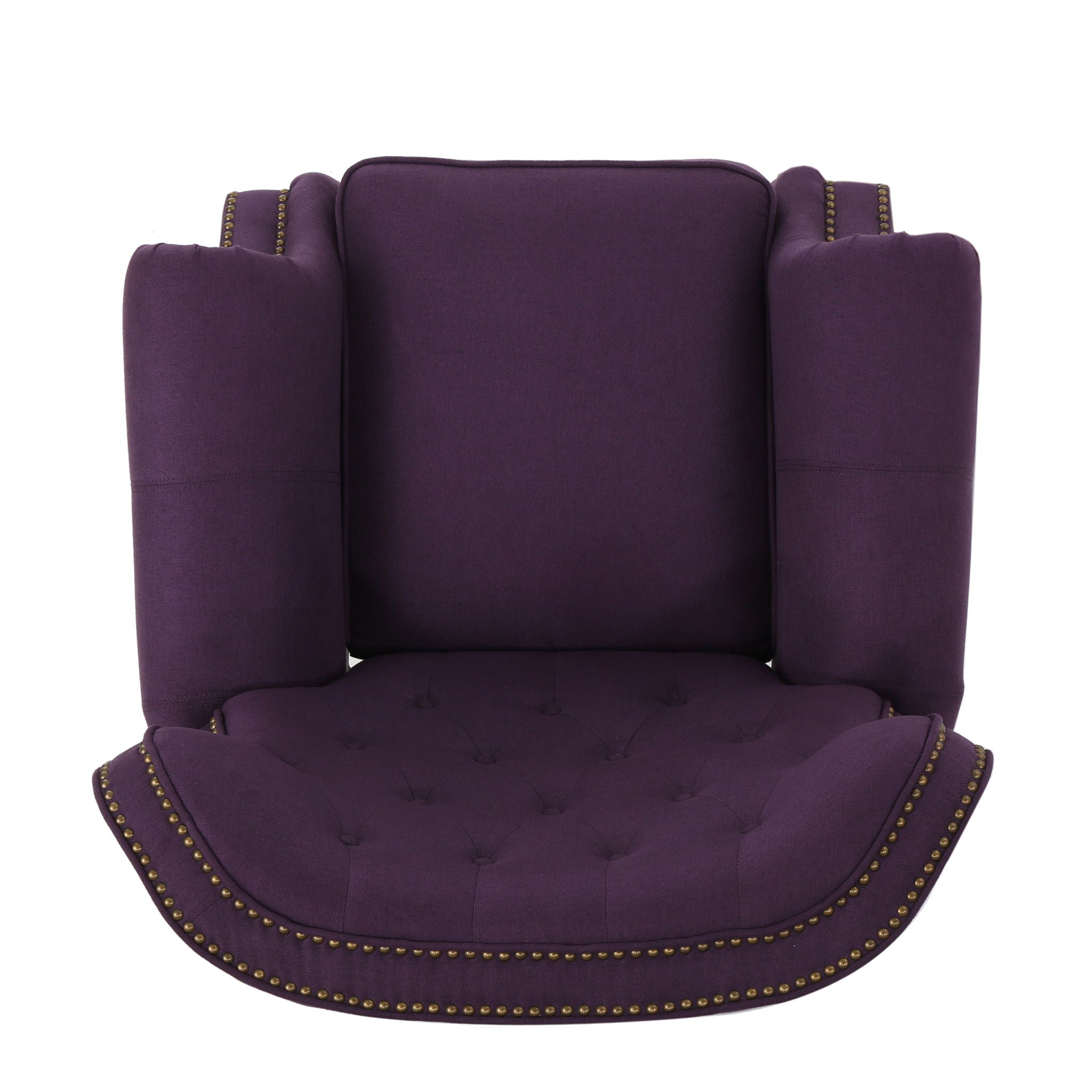 Modern Manual Push Back Recliner Chair