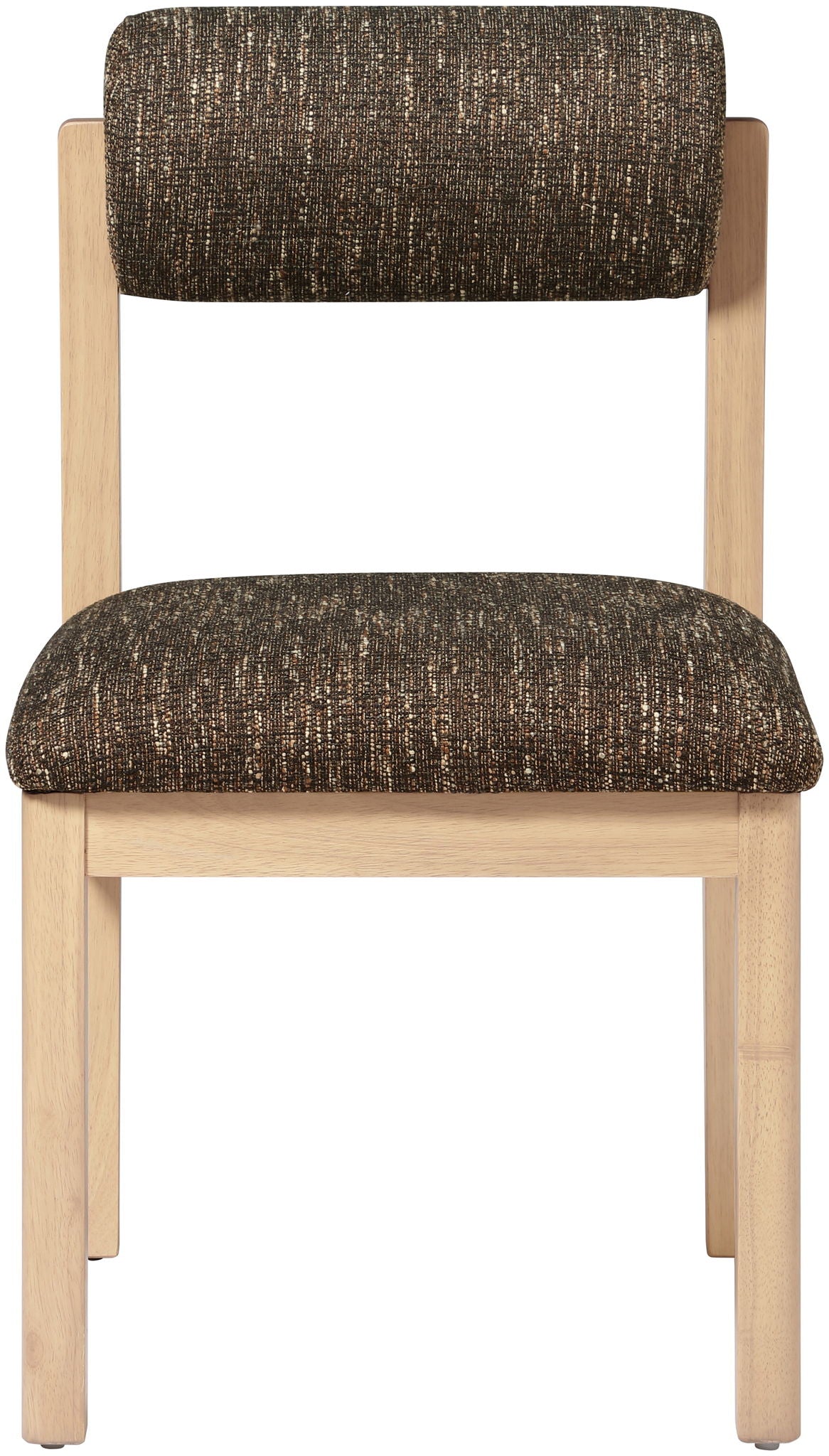 Roundhill - Fabric Dining Chair (Set of 2) - Natural Frame