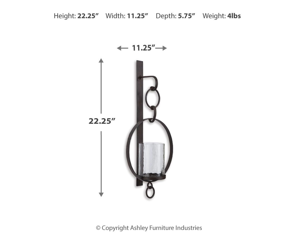 Ogaleesha - Wall Sconce - Brown