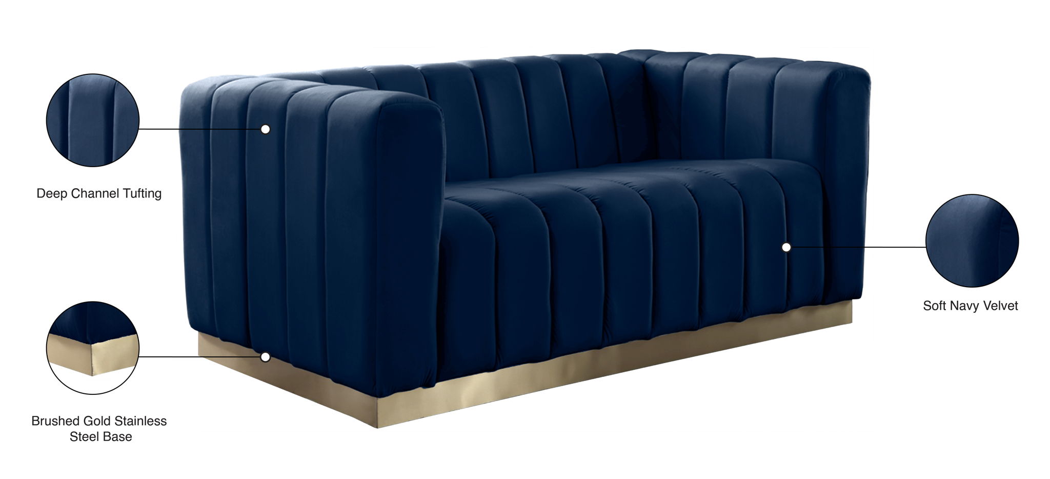 Marlon - Loveseat