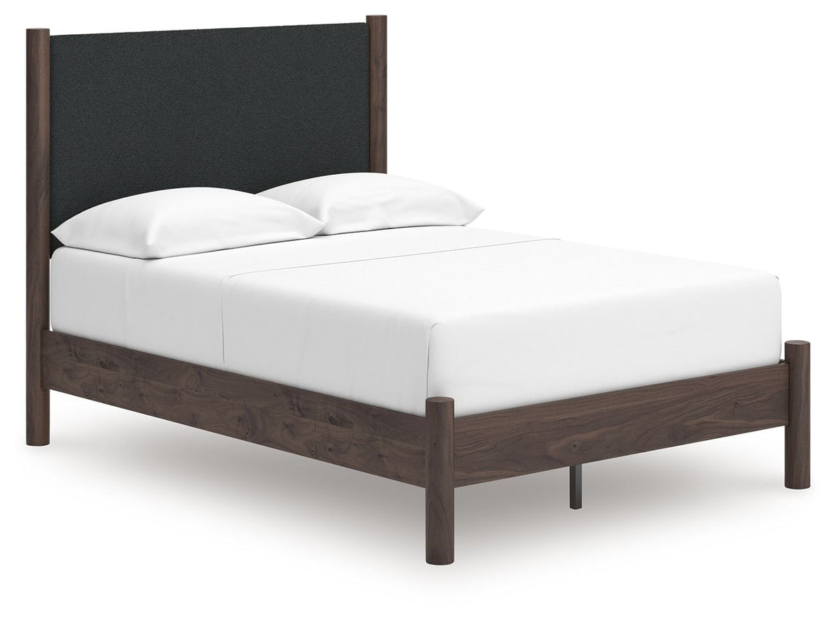 Pamytta - Upholstered Panel Platform Bed