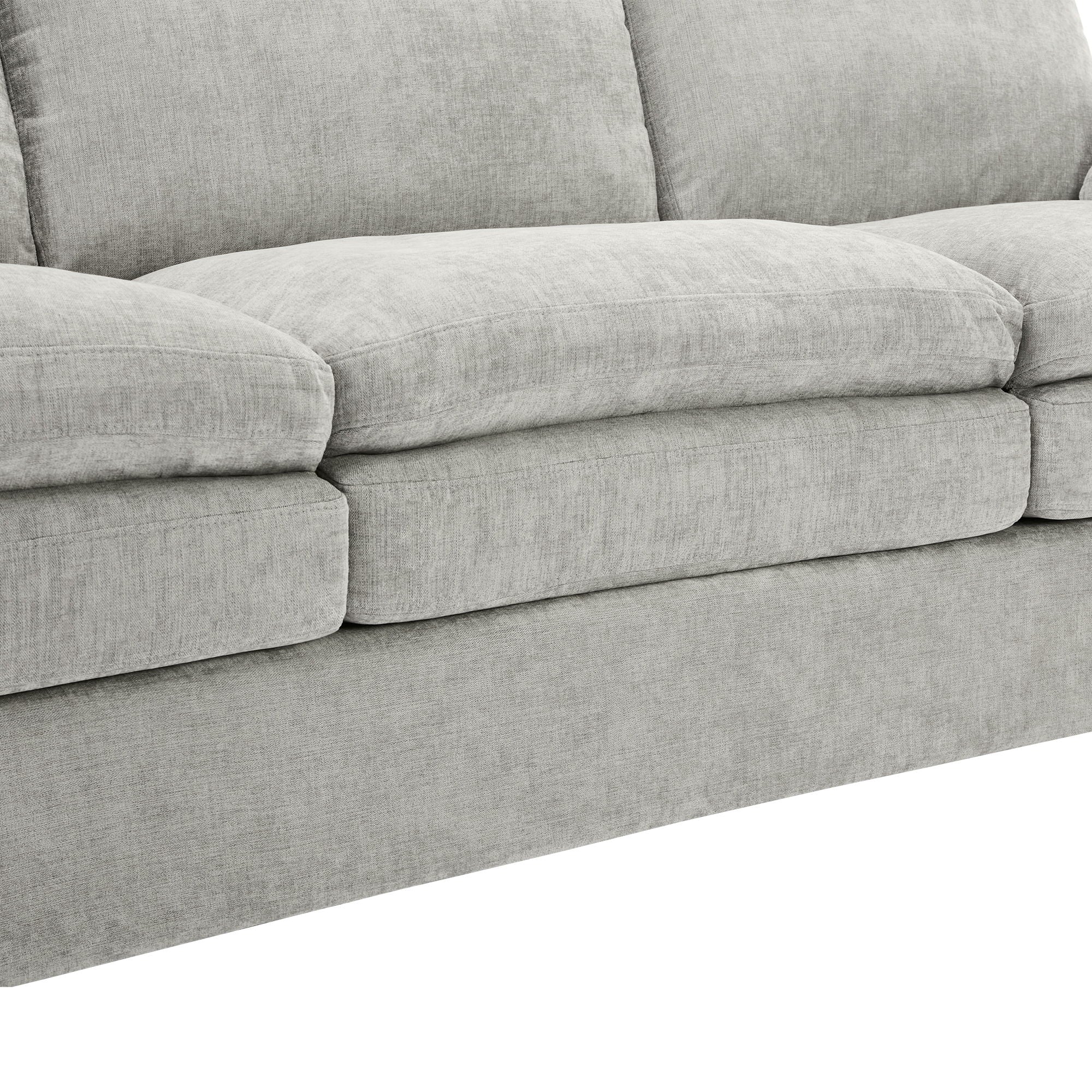 Cozy Upholstered Sofa Set For Living Room