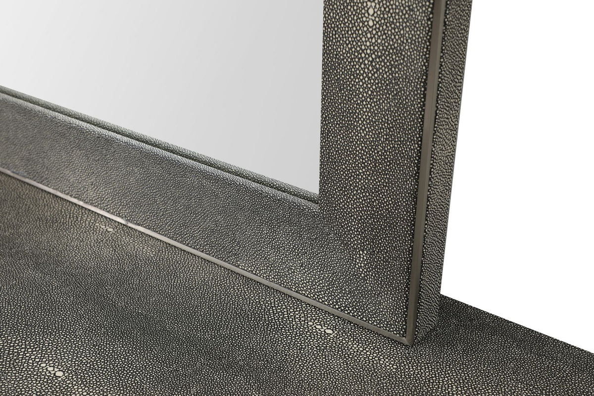 Dynasty - Modern Shagreen Mirror